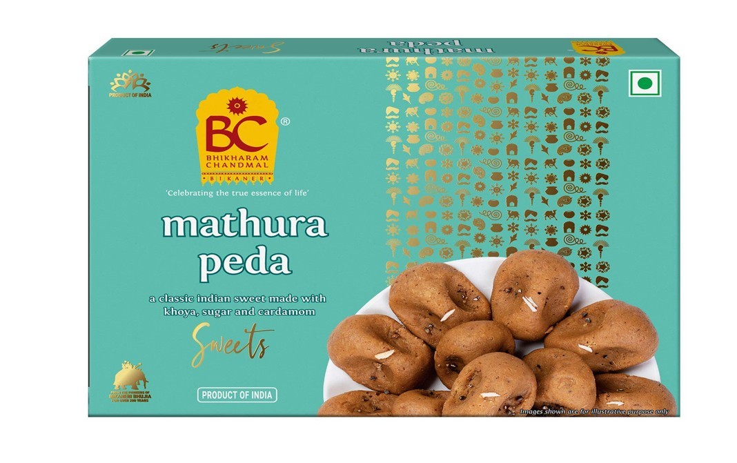 Bhikharam Chandmal Mathura Peda    Pack  125 grams
